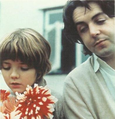 Ruth McCartney with her half-brother Paul McCartney